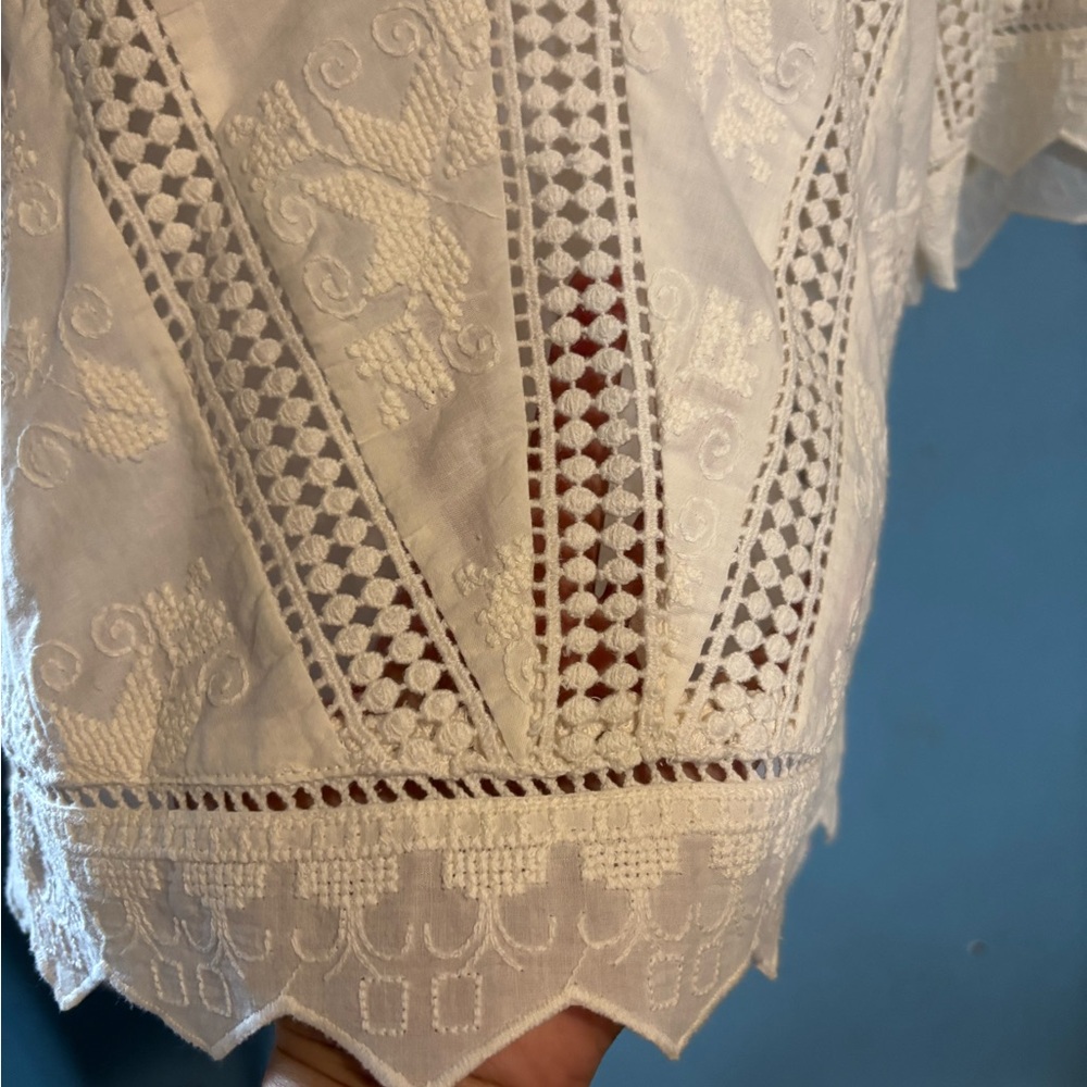 Jennifer & Grace, Beautiful, Embroidered Top - Picture 4 of 8